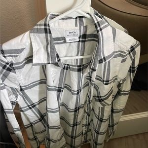 Rvca flannel top